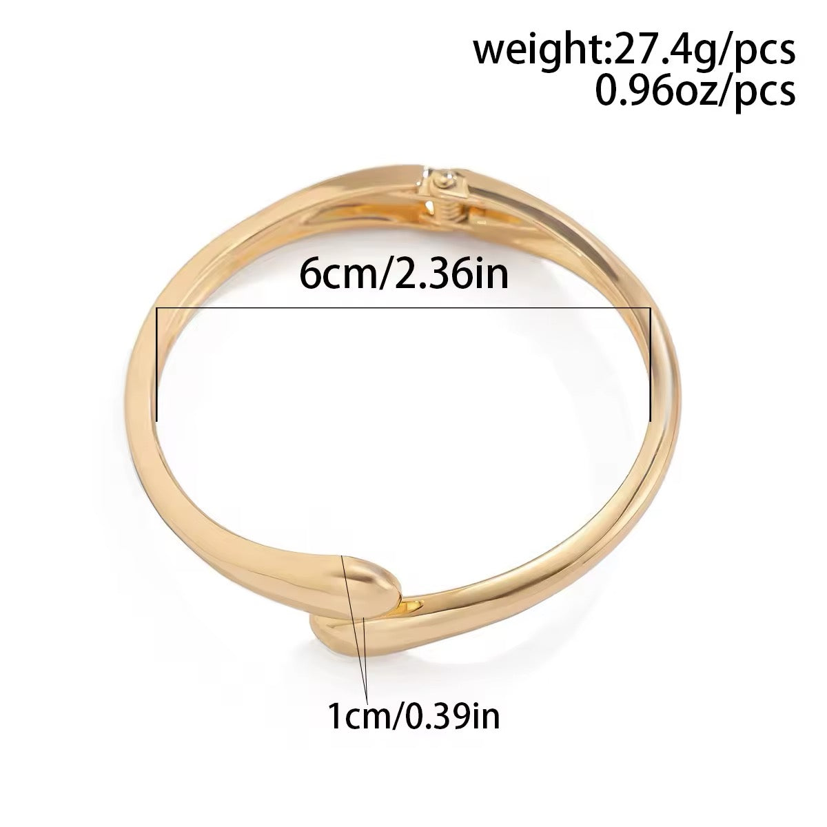 BRACELET GOUTTE D’EAU EN ACIER INOXYDABLE