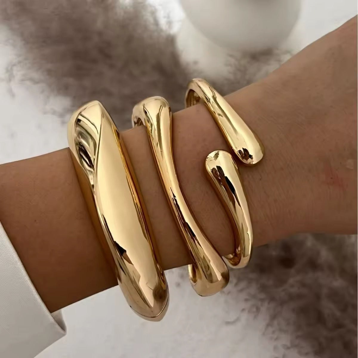 BRACELET GOUTTE D’EAU EN ACIER INOXYDABLE