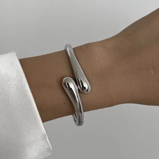 BRACELET GOUTTE D’EAU EN ACIER INOXYDABLE